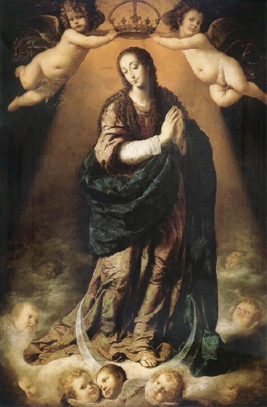 PEREDA, Antonio de The Immaculate one Concepcion Toward the middle of the 17th century France oil painting art